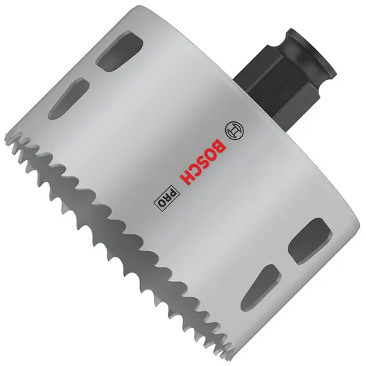 Боркорона универсална Bosch със захват Power Change Plus  83x44 мм, PRO Multi Material PC Plus