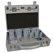 Боркорона универсална Bosch със захват Power Change Plus комплект 19, 22, 25, 29, 35, 38, 44, 51, 57, 64, 76х44 мм, 14 бр., PRO Multi Material PC Plus - product - 003 BSH2764