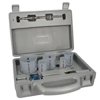 Боркорона универсална Bosch със захват Power Change Plus комплект 20, 25, 32, 38, 51, 64х44 мм, 9 бр., PRO Multi Material PC Plus