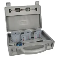 Боркорона универсална Bosch със захват Power Change Plus комплект 22, 29, 35, 44, 51, 64x44 мм, 9 бр., PRO Multi Material PC Plus