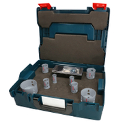 Боркорона универсална Bosch със захват Power Change Plus комплект 22, 25, 30, 35, 40, 51, 68, 83х44 мм, 11 бр., PRO Multi Material PC Plus - product - 003 BSH2775