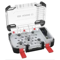 Боркорона за метал Bosch със захват Power Change Plus комплект 22, 29, 35, 44, 51, 64x20 мм, 8 бр., PRO Sheet Metal PC Plus