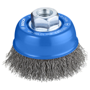 Четка чашковидна за ъглошлайф Bosch от стоманена тел  ф 70 мм, 0.3 мм, М14, PRO Metal clean - product - 003 BSH2788