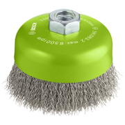 Четка чашковидна за ъглошлайф Bosch от неръждаема тел  ф 100 мм, 0.3 мм, M14, PRO Stainless Steel clean - product - 003 BSH2796