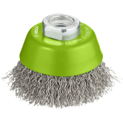 Четка чашковидна за ъглошлайф Bosch от неръждаема тел  ф 65 мм, 0.3 мм, M14, PRO Stainless Steel clean - product - 003 BSH2797