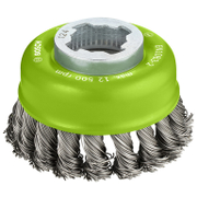 Четка чашковидна за ъглошлайф Bosch от неръждаема усукана тел  ф 75 мм, 0.5 мм, PRO Stainless Steel heavy X-Lock - product - 003 BSH2799