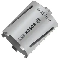Боркорона за зидария Bosch с диамантени сегменти и резба G 1/2"  117x150 мм, PRO Core Cutter dry