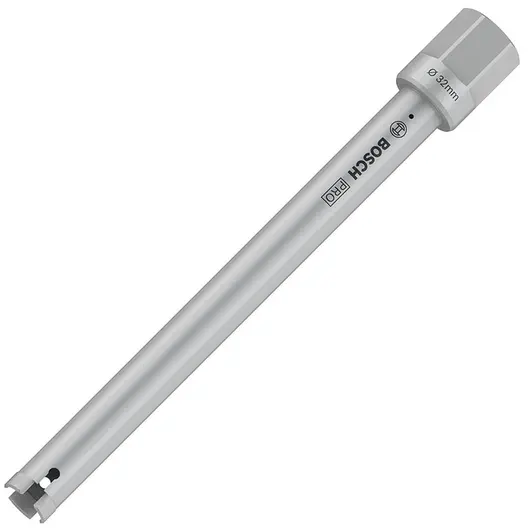 Боркорона за зидария Bosch с диамантени сегменти и резба UNC 1 1/4"  32x330 мм, PRO Core Cutter dry