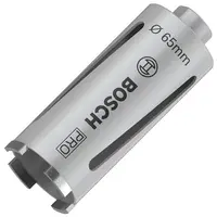 Боркорона за зидария Bosch с диамантени сегменти и резба G 1/2"  65x150 мм, PRO Core Cutter dry