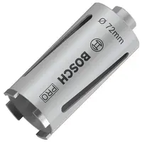 Боркорона за зидария Bosch с диамантени сегменти и резба G 1/2"  72x150 мм, PRO Core Cutter dry