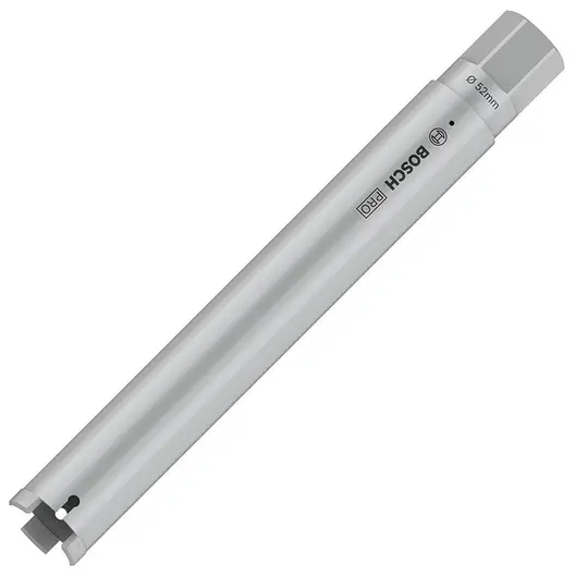 Боркорона за зидария Bosch с диамантени сегменти и резба UNC 1 1/4"  52x330 мм, PRO Core Cutter dry