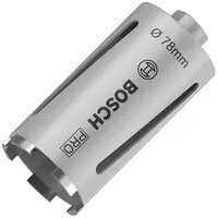 Боркорона за зидария Bosch с диамантени сегменти и резба G 1/2"  78x150 мм, PRO Core Cutter dry