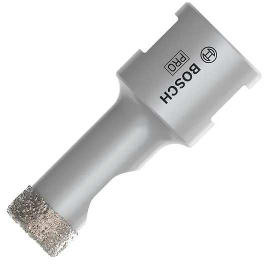 Боркорона за керамика и гранитогрес Bosch с диамантена посипка с резба М14х2  14x30 мм, PRO Ceramic dry