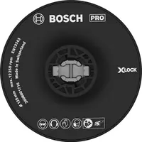 Подложна шайба Bosch за ъглошлайф твърда  ф 125 мм, X-Lock, PRO
