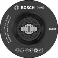 Подложна шайба Bosch за ъглошлайф мека  ф 115 мм, X-Lock, PRO