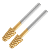 Накрайник Dremel за гравиране  6.4x38 мм, заоблена, конусовидна, HSS-TiN, 117DM - product - 003 DRM3065