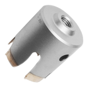 Боркорона за дърво и пластмаса Ritter с карбидни пластини с резба за адаптор  60х75 мм, UNICut - product - 003 DRB1203