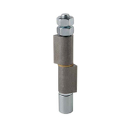 Водач Estebro за плъзгащи се врати среден М12х128 мм, 200 кг, U-19 - product - 003 ETB 105