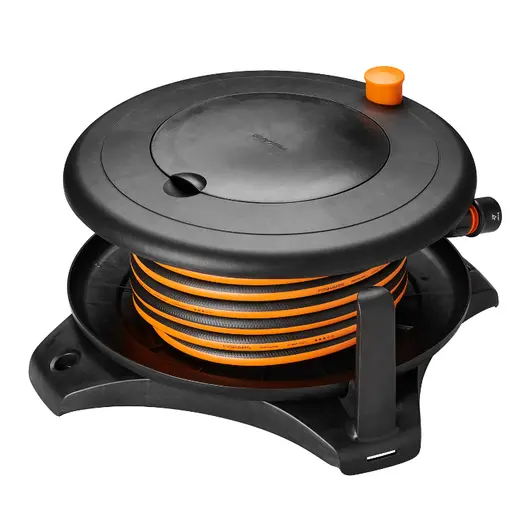 Макара за градински маркуч Fiskars в к-кт с маркуч и аксесоари  1/2 ", 20 м, Solid