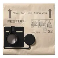 Торбичка Festool филтърна за прахосмукачка  22 л, хартия, FIS-CT 22, FIS-CT 22/5