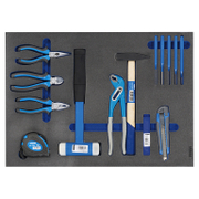 Подложка Fervi с комплект инструменти за шкаф комплект с инструменти 23 бр., 565x405x33 мм, TM01/069 - product - 003 FRV2559