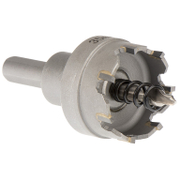 Боркорона за метал Fervi с карбидни пластини с 6-стенна опашка к-кт  26x28 мм, F019/026 - product - 003 FRV3149