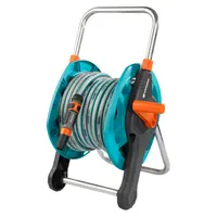 Макара за градински маркуч Gardena в к-кт с маркуч и аксесоари  1/2 ", 20 м