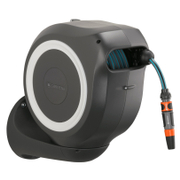 Макара за градински маркуч Gardena за стенен монтаж к-кт с маркуч  11 мм, 15 м, сива, RollUp S - product - 003 GRD1282