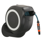 Макара за градински маркуч Gardena за стенен монтаж к-кт с маркуч  11 мм, 20 м, сива, RollUp M - product - 003 GRD2279