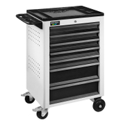 Шкаф Heyco метален подвижен 600x440x950 мм, бяло и черно, Economy - product - 003 HCO2483