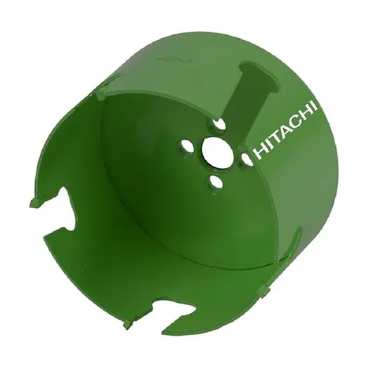 Боркорона за дърво и пластмаса HiKOKI - Hitachi с карбидни пластини с резба за адаптор  71х65 мм