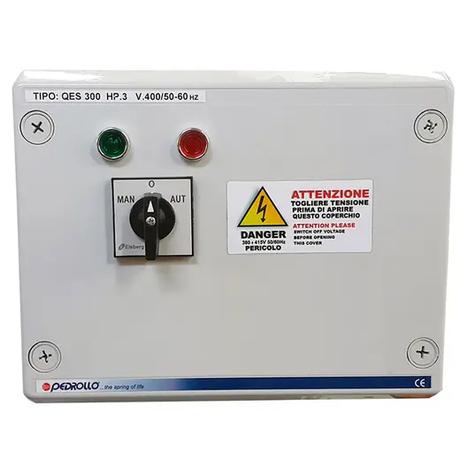 Табло City Pumps за управление на помпи една дренажна, трифазно 2200 W, 3 к.с., 6.5 A, 2200 W, 3 к.с., CB 300S