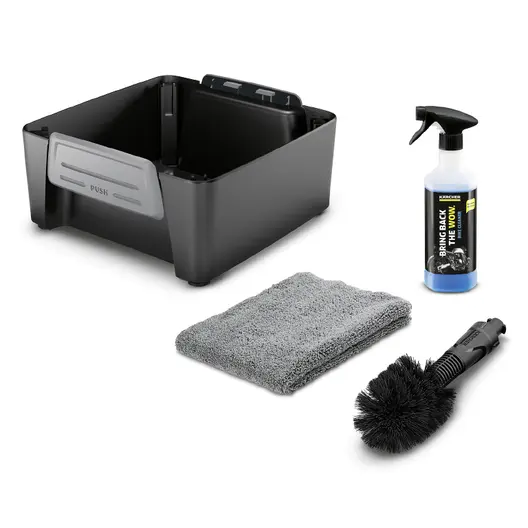Комплект за почистване с водоструйка Karcher на велосипеди, Bike Box