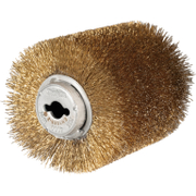 Четка ролкова за четков шлайф Makita от стоманена тел с месинг  100 мм, 120 мм, 0.3 мм - product - 003 MKT 029