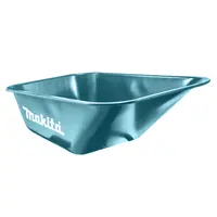 Корито за строителна количка Makita метално  130 л