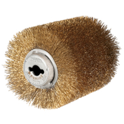 Четка ролкова за четков шлайф Makita от стоманена тел с месинг  100 мм, 120 мм, 0.3 мм - product - 003 MKT3158