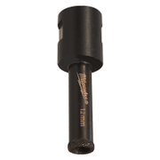 Боркорона за керамика и гранитогрес Milwaukee с диамантена посипка с резба М14х2  12x68 мм, Diamond MAX - product - 003 MLA 125