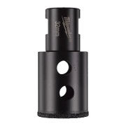 Боркорона за керамика и гранитогрес Milwaukee с диамантена посипка с резба М14х2  32x68 мм, Diamond MAX - product - 003 MLA 130