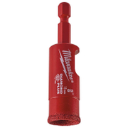 Боркорона за керамика и гранитогрес Milwaukee с диамантена посипка с 6-стенна опашка  15 мм, Diamond Plus - product - 003 MLA2239