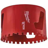 Боркорона за керамика и гранитогрес Milwaukee с диамантена посипка с резба 5/8" x 18  68 мм, Diamond Plus