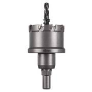 Боркорона за метал Milwaukee с карбидни пластини с 6-стенна опашка к-кт  45x25 мм - product - 003 MLA2305