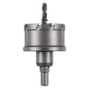 Боркорона за метал Milwaukee с карбидни пластини с 6-стенна опашка к-кт  54x25 мм - product - 003 MLA2308