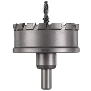 Боркорона за метал Milwaukee с карбидни пластини с 6-стенна опашка к-кт  80x25 мм - product - 003 MLA2313