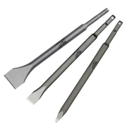 Длето за къртач Milwaukee SDS-plus опашка комплект 250 мм, 3 бр. - product - 003 MLA2363