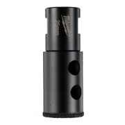 Боркорона за керамика и гранитогрес Milwaukee с диамантена посипка с резба М14х2  25x35 мм - product - 003 MLA2480