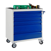 Шкаф Promet метален подвижен 870x820x450 мм мм, сив/син, WDS-5 - product - 003 PMR1910