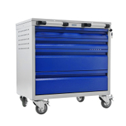 Шкаф Promet метален подвижен 780х518х753 мм мм, сив/син, WDS-4 - product - 003 PMR2509