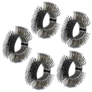 Четка ролкова за четков шлайф Rodcraft от стоманена тел с месинг комплект 5 бр. 23 мм, 0.7 мм, BU015-5 - product - 003 RDC2170