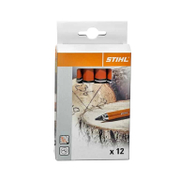 Креда STIHL за маркиране нечуплива 12 бр., 120 мм, червена - product - 003 STL 289