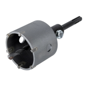 Боркорона за тухли и бетон Wolfcraft с карбидни пластини и с опашка SDS-plus  68х46 мм - product - 003 WLF1770